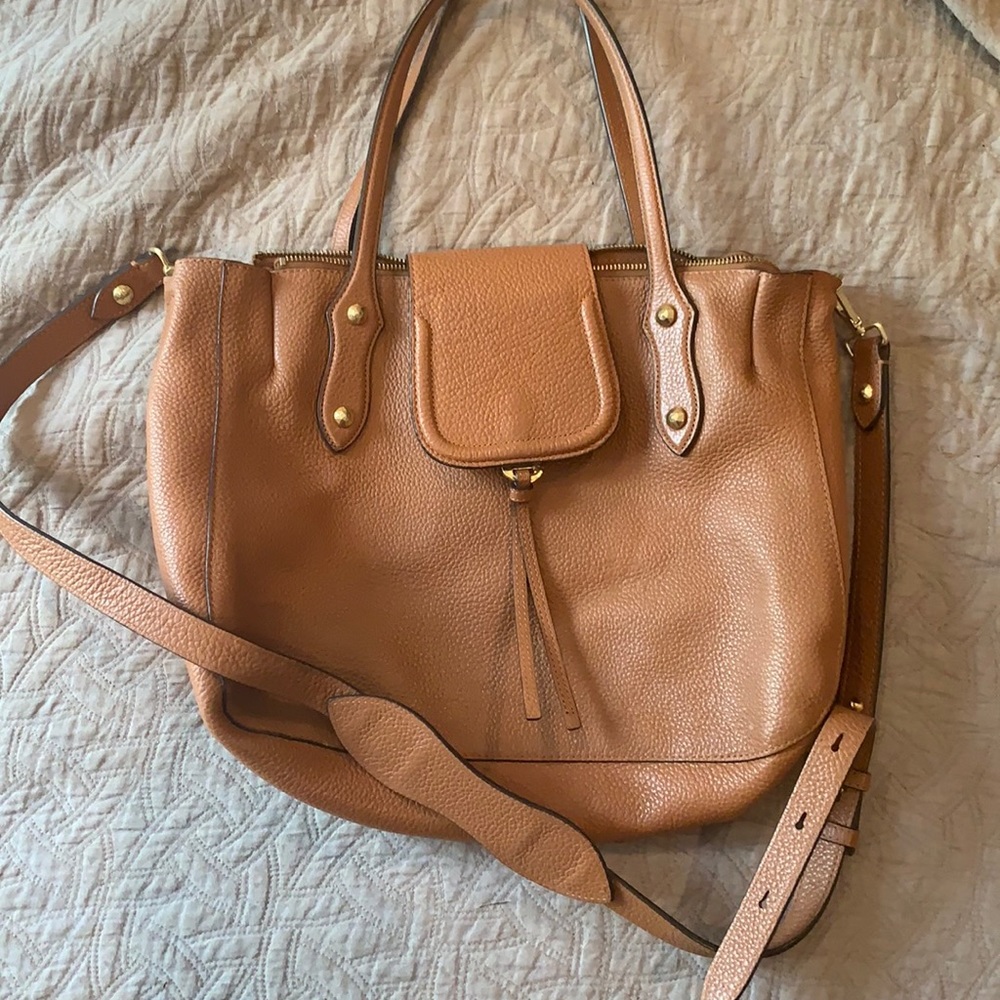 Annabel Ingall pebbled leather tote